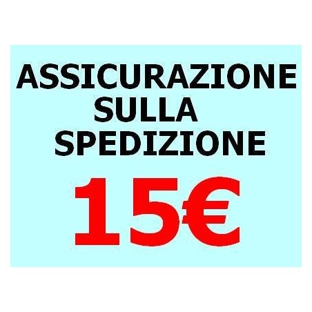 ASSICURAZIONE SPEDIZIONE 15 EURO