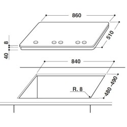 Whirlpool GOA9523/WH