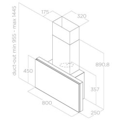 Elica PLAT BL/F/80 - PRF0164874A