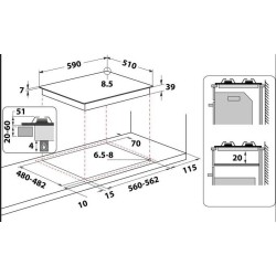 Whirlpool GMAL6422/IXL - GMAL 6422/IXL