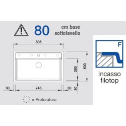 Blanco DALAGO 8-F Bianco 1516644 -  516644 filotop
