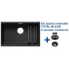 Blanco ETAGON 700-U Antracite + Set Total Black - 2525167