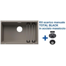 Blanco ETAGON 700-U Tartufo + Set Total Black - 2525174
