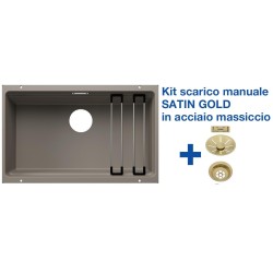 Blanco ETAGON 700-U Tartufo + Set Satin Gold 3525174