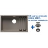 Blanco ETAGON 700-U Tartufo + Set Dark Steel 4525174