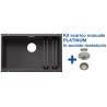 Blanco ETAGON 700-U Grigio Roccia + Set Platinum 5525168