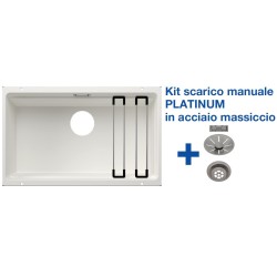 Blanco ETAGON 700-U Bianco + Set Platinum 5525171