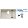 Blanco ETAGON 700-U Soft White + Set Platinum 5527078