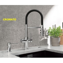 Blanco CATRIS-S Flexo tre vie  Cromato  - 1526705