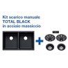 SUBLINE 350/350-U Nero + Set Total Black   2525987  ***PRONTA CONSEGNA***
