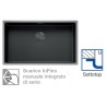 Blanco CLARON 700-U Dark Steel con Set Dark Steel 1527835