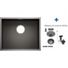 Blanco ZEROX 500-U Dark Steel + Set Dark Steel 4526243