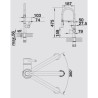 Blanco CATRIS-S Flexo Dark Steel 1527731 - 527731