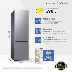 Samsung RB38C600DSA Silver Inox   ***PRONTA CONSEGNA***