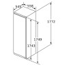 Bosch GIN81ACE0  cerniera piatta soft closing