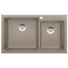 Blanco PLEON 9 Vasca Grande sinistra  Tartufo 1527642 con Set Stainless Steel
