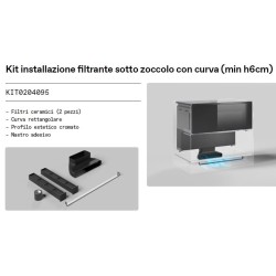 Elica KIT0204095 sotto zoccolo con curva